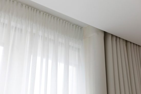 Bespoke curtain tracking system, London