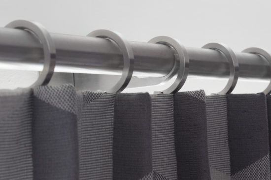 Stainless steel curtain pole