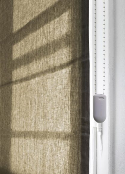 Roman blind, fabric detail