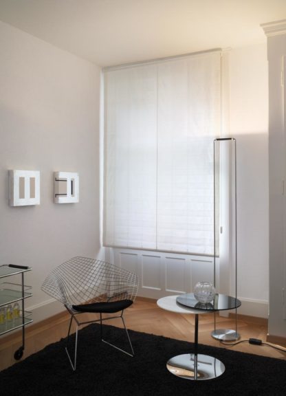 Sheer roman blind system