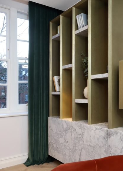 Bespoke curtains, floor length