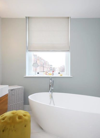 Motorised blinds, bathroom