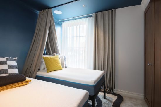 Curtain styling, North London