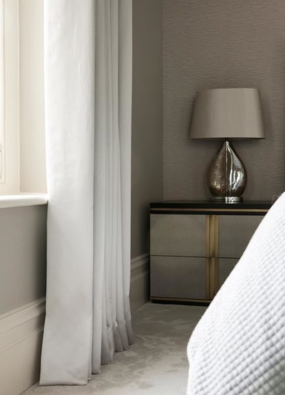 Bedroom curtains, full length handmade
