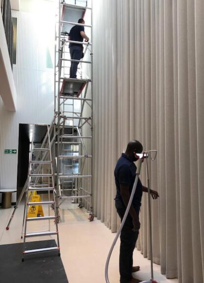 Wave curtains 7.5m