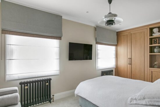 Bedroom blinds, Chelsea