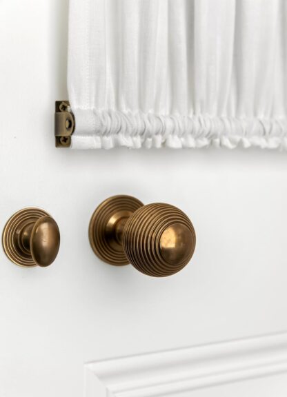 Bespoke door curtain, Chelsea